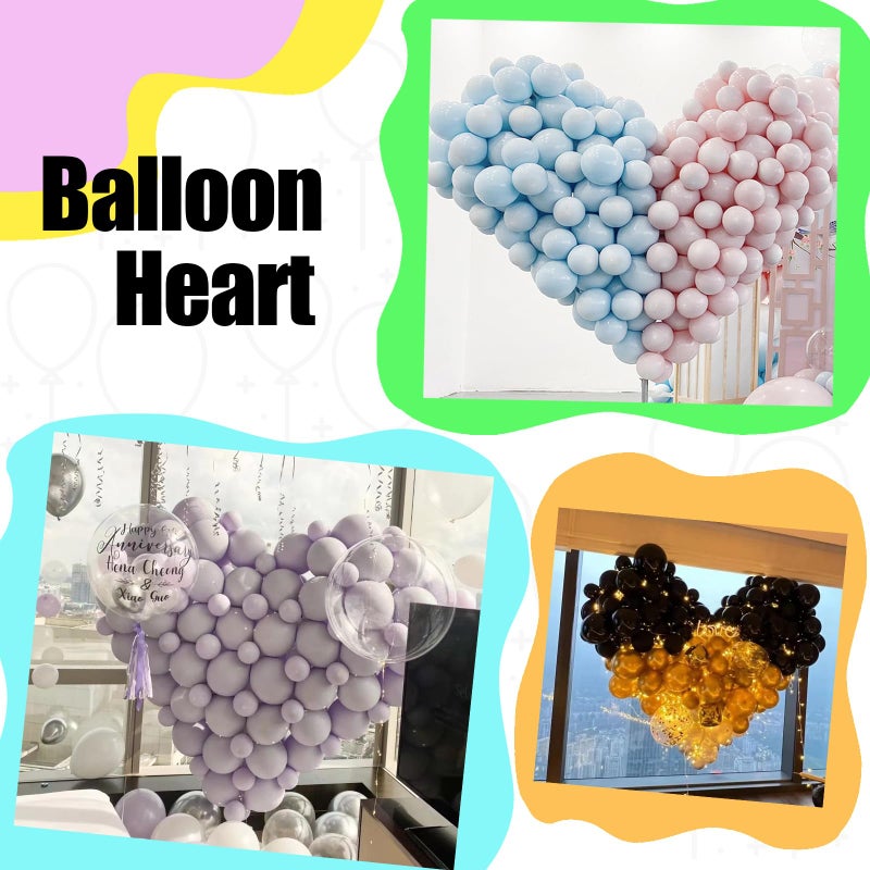 JINUPHION 100 Pcs Quick Link Balloons Black 6 inch  Latex Linking Balloons for Balloon Wall/Balloon Arches/Balloon Chains  Birthday Party Wedding Anniversary Graduation Arch Party Decor (black) - Image 3